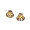 INS Style Hollow Flower Petal Earrings for Women - Perfect for Travel and Photos