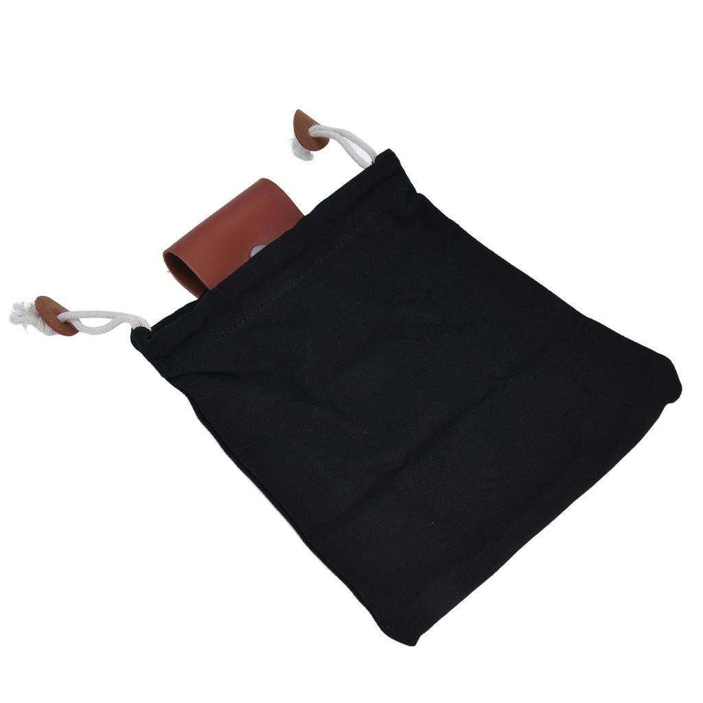 Foraging Pouch PU Leather   Fruit Picking Storage Bag Waist Hanging Tool Bag for Outdoor Camping
