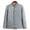 Women's Autumn Winter Lamb Wool Cotton Padded Coat for Mothers Warm Fleece-Lined Thickened Middle-Aged Women's Cotton Jacket Small Padded Outerwear