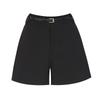 SELLY'S High-Waisted Belted Shorts_I6B-Cpt020
