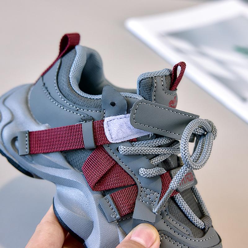 Children Clunky Sneakers Outside Boys Breathable Running Shoes Girls Fashion Thick Sole Shoes Baby Kindergarten Sneakers