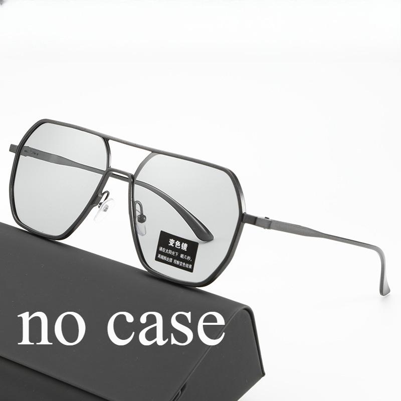 New Color Changing Sunglasses for Both Men Vision Clear Lightweight and Women High-end Sunglasses with Large Frames