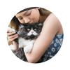 For AirTag Tracker Reflective Pet Collar Silicone Protective Case with ID Address Tag