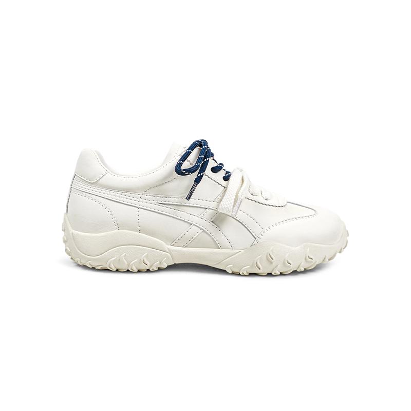 

[The Treasure of the Town Store - New in Autumn] Lanjiu Home Soft Leather Forrest Gump Thick-soled German Training Shoes Women s Height Increasi 40
