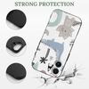 1 Pack For Iphone 17/17Air/17Pro/17ProMax Crystal TPU Slim Phone Case With Anti-Fingerprint Layer, Corner Shock Absorption