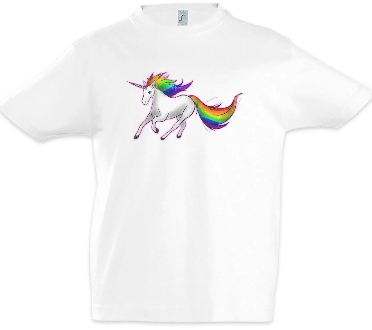 Unicorn III Kids Boys T-Shirt Unicorns Fun Unicorn Unicorns Rainbow- 130