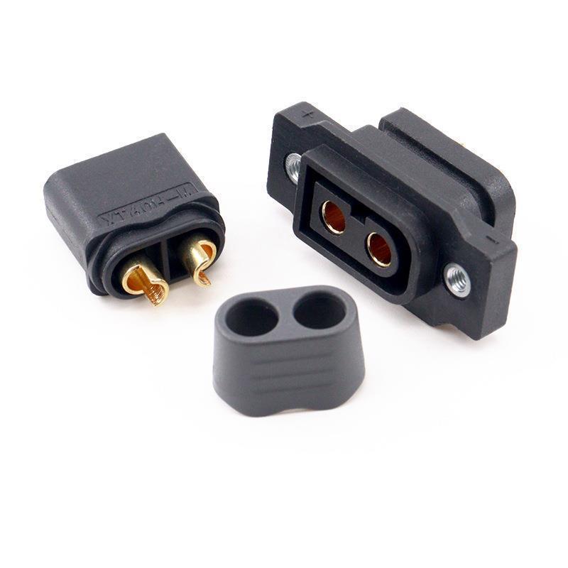 Amass Ai Mai Si XT60NE-F Gold-Plated High-Current ESC Connector for Model Aircraft
