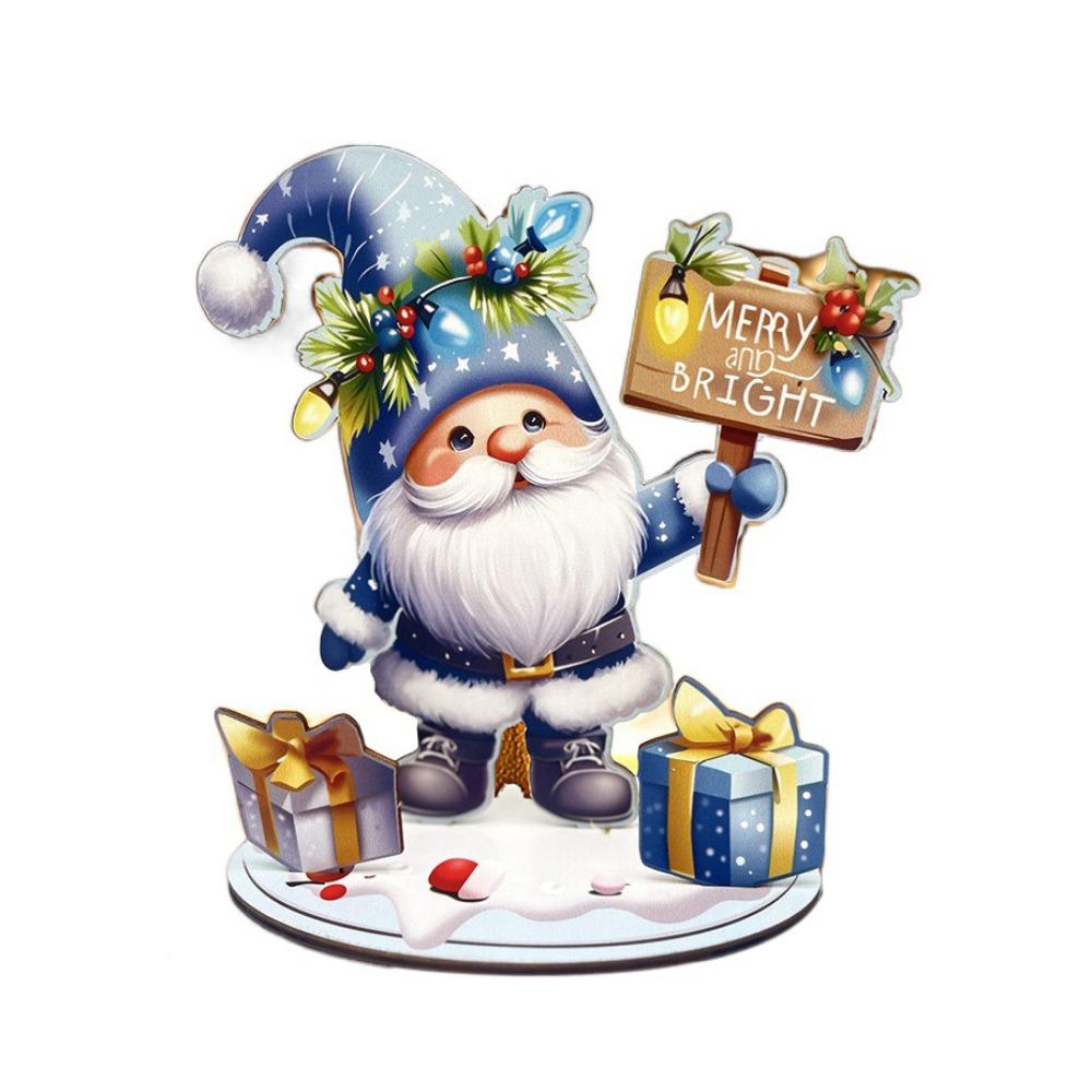 Christmas Tree Dwarf Desktop Decoration Cartoon Xmas Decorative Sign  Christmas