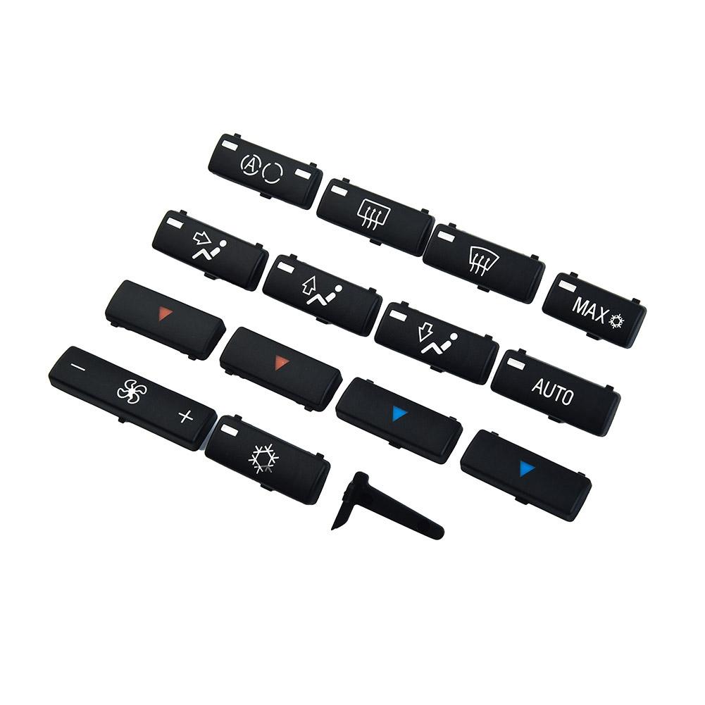 Switch Ac climate control Button For BMW X5/E53 E39 Interior 14pcs Set