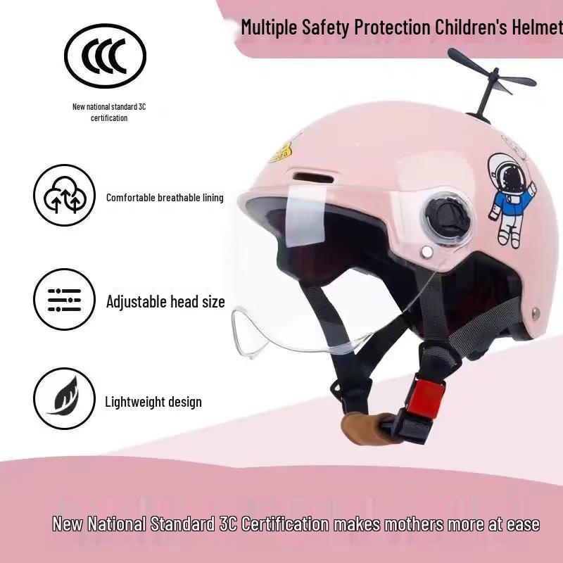 Kindersicherheitshelm 3C-Standard für Elektroroller - Universell passend für alle Jahreszeiten