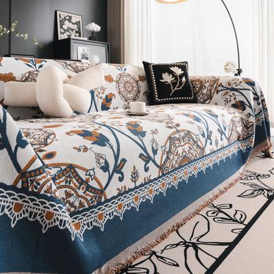 Home Ciniglia Stile Etnico Fiore Divano Stuoia Coperte da Gettare Campeggio Estivo Coperta da Picnic Copridivano Copridivano