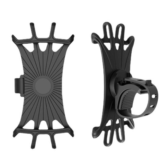 Phone Holder Non-slip Rotation Universal Handlebar 360 Degree Mounted Navigation Phone Bracket