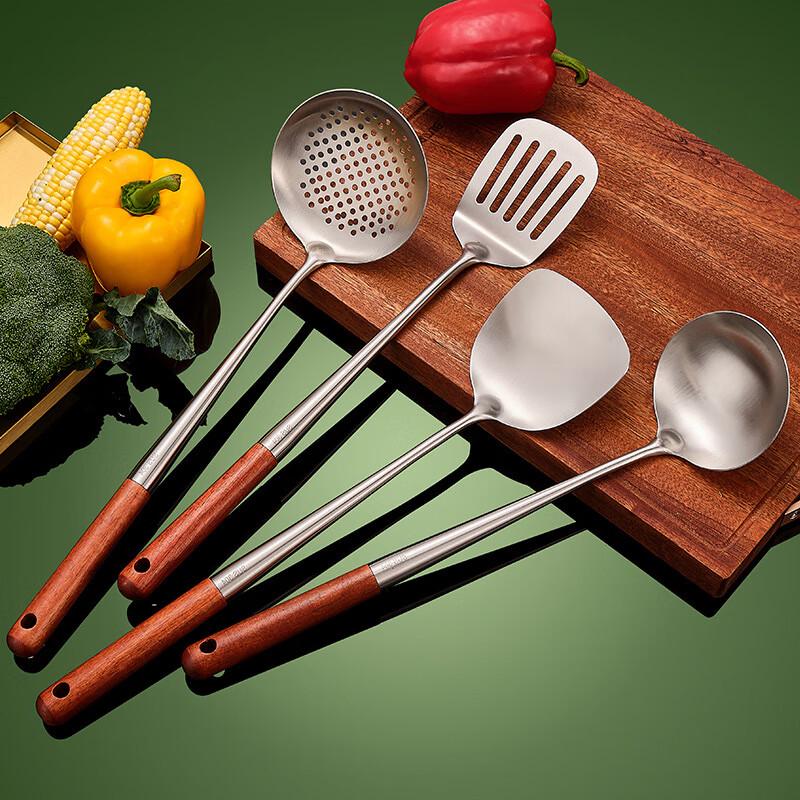 304 Stainless Steel 4-Piece Cooking Utensil Set