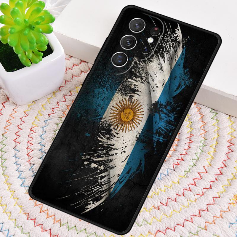 Argentine National Flag Phone Case for Samsung Galaxy note 10 pro S26 Ultra S23 S24 FE S25 S21 S22 PLUS shockproof Cove