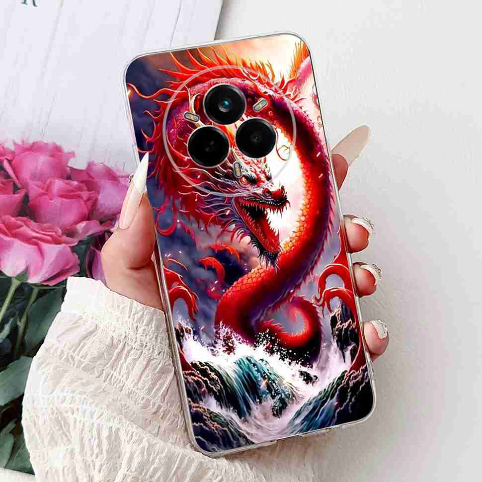 For Realme 14 Pro 5G RMX5056 Case New Fashion Style TPU Soft Silicone Cover For Realme 14Pro+ 14Pro Plus 5G RMX5051 Bumper Shell
