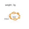 Minimalistischer DNA-Ring für Frauen, Wissenschaft, Chemie, Biologie, Molekül-Helix-Ringe, Gold, Silber, modischer Arztschmuck
