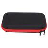 Game Console Storage Bag Hard Shell Dual Zipper Protective Portable Carrying Case for Switch Red