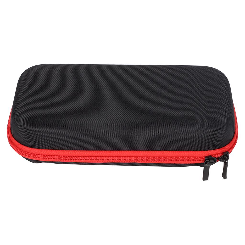 Game Console Storage Bag Hard Shell Dual Zipper Protective Portable Carrying Case for Switch Red