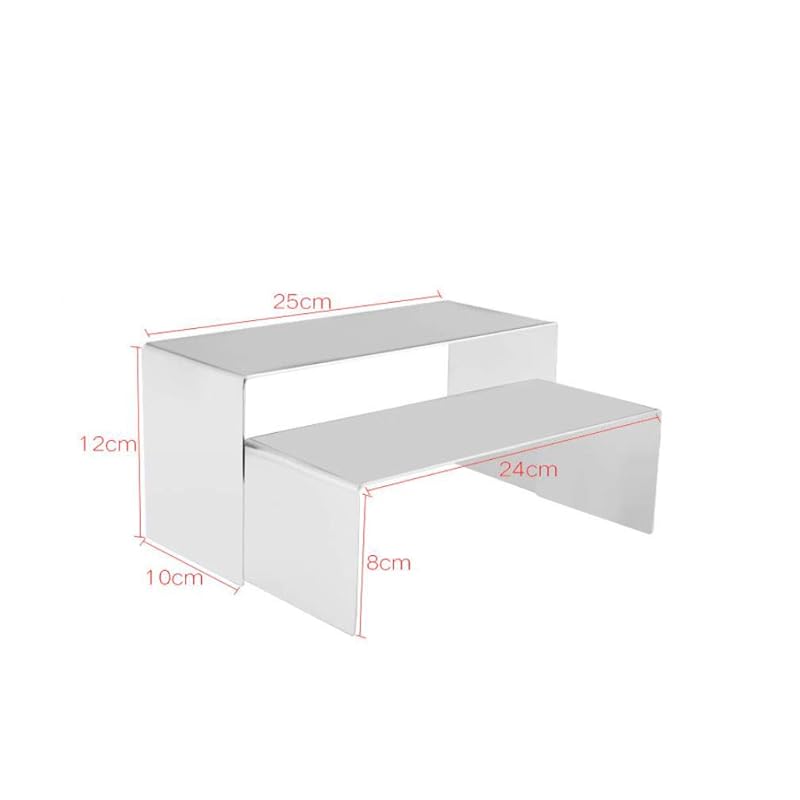 RY DISPLAY Golden Metal Shoe Handbag Display Riser Stand Stainless Steel Shoe Bag Riser Holder Jewelry Display Riser She золотой