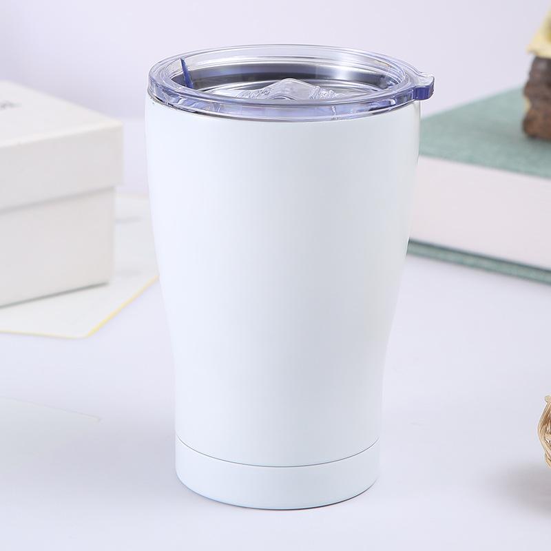 

Портативная автомобильная кружка из нержавеющей стали с вакуумной изоляцией, маленькая молочная кружка, мини-кружка для холодного льда Bullock 12oz