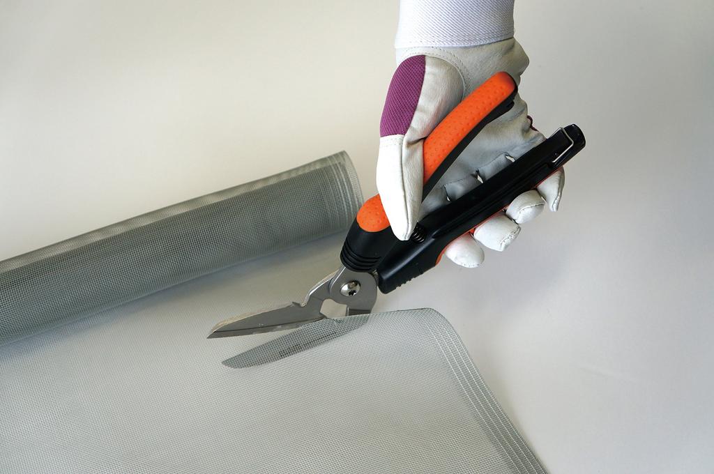 KAKURI Schere für Sperrmüll 245mm Abgeschrägt für und Andere und Sparschere MSS-30 Hochleistungs-Allzweck-Management, Lang, 45°-Klinge, Teppich,