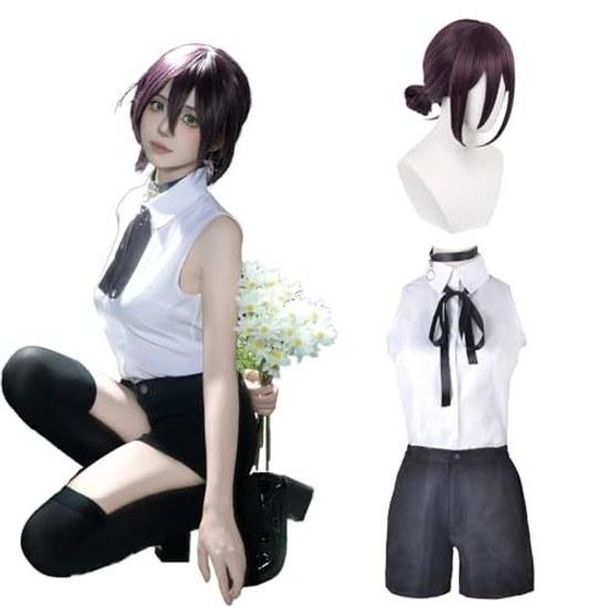 CR ROLECOS Reze Cosplay Chainsaw Man Costume Anime Set Photo Shoot Halloween Outfit Event