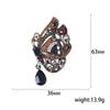 Emalje Sommerfugl Brosjer for Kvinner Unisex Rhinestone Insekt Pins Bankett Fest Ryggsekk Gaver Smykketilbehør