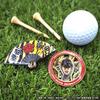 Licensed magnetic golf marker no Keiji Maeda Keiji (Hana (HKM001))