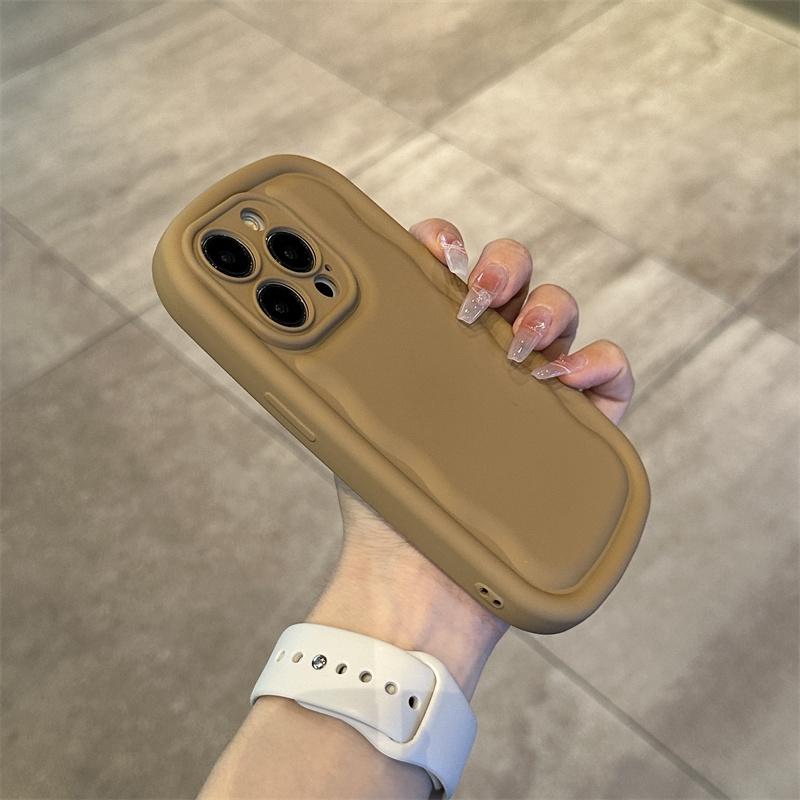 Luxury Soft Candy Liquid Silicone Phone Case For iPhone 11 12 13 14 15 Pro Max Shockproof Bumper Back Cases Cover