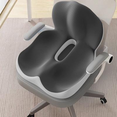 Almofada de Assento com Design Ergonômico Suporte Lombar Antiderrapante Espuma Viscoelástica Leve Portátil Alívio da Dor Almofada de Assento