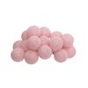 Cottonballs Led Garland Pink 16 Balls Battery Operated