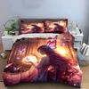 Fairy-Themed Artwork Set Bedding Set with 1 Duvet Cover 2 Pillowcases Single Double King Queen Gift