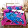 Set Biancheria da Letto Kpop Demon Hunters Singolo Gemello Matrimoniale Queen King Size Set Letto Saja Camere da Letto per Ragazzi Set Copripiumino Rumi Tuta Tre Pezzi