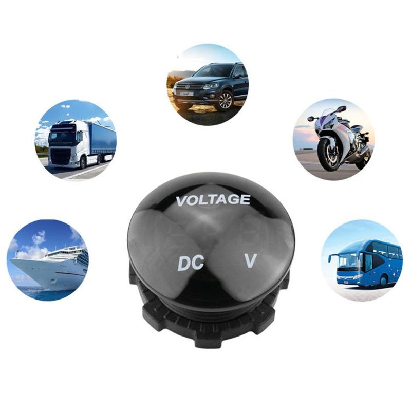 DC 12V-24V Car Motorcycle Boat LED Digital Voltmeter Panel Volt Meter Monitor Gauge Display Car Accessories