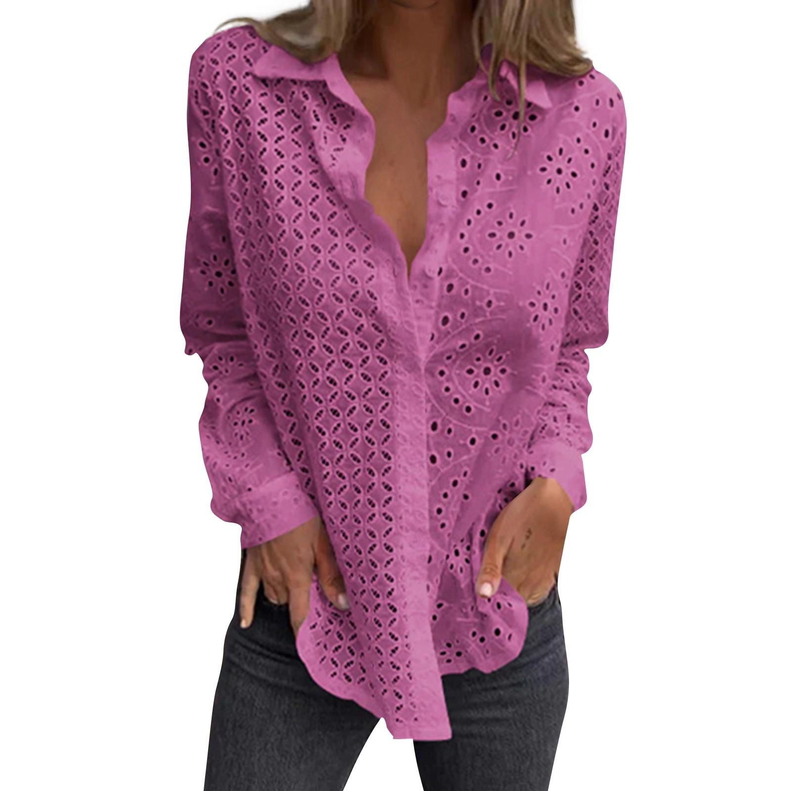 

Женская элегантная плиссированная приталенная блузка с полувысоким воротником и длинными рукавами XL