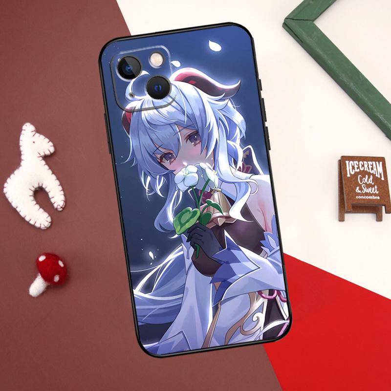 Heiße Genshin Impact-Spielabdeckung für iPhone 12 11 13 14 15 Pro Max 12 Mini 7 8 Plus X XR XS Max SE 2020 Telefonhülle