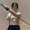 3D Printed Samurai Retractable Sword Plaything Telescopickatana Relaxation Plaything Cosplay Prop  Stress Ease Fidget Toy For Kid Adult