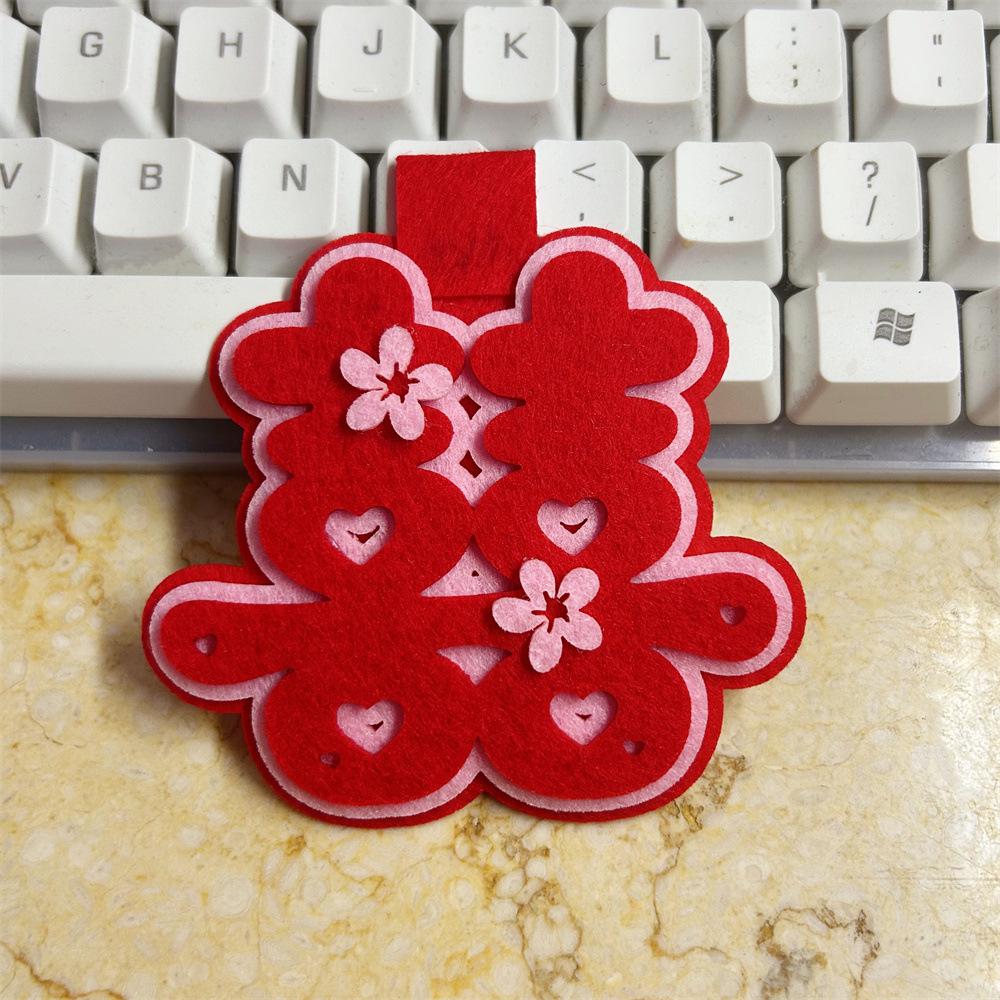 Red Double Happiness Pendant - Wedding & Bedroom Ornament
