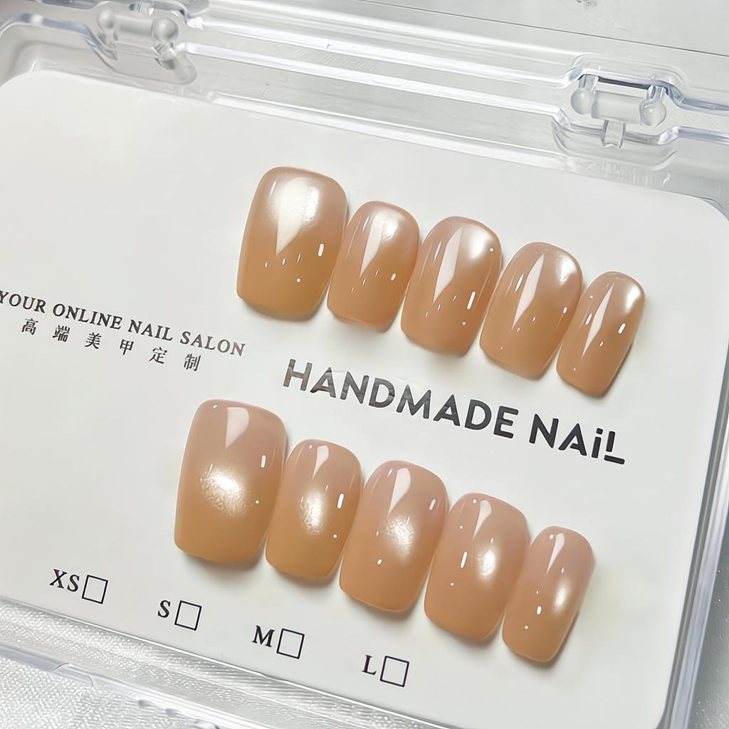 Press On Nails Medium Stiletto Glitter Fake Nails Press Ons with Design Reusable Acrylic False Nail Full Cover Glue On Nail Stick On Nail for Women