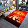 Soccer Crowd Silhouette Design Suitable As a Non-slip Mat for the Living Room or Bedroom Sofa