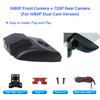 Car DVR Wifi Video Recorder Plug and play Dash Cam Camera For Toyota Highlander 2018 2019 2021 HD Night Vision Control Phone APP