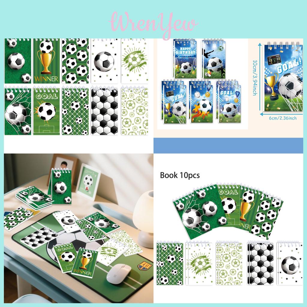Soccer World Cup Childrens Notebooks Collection With Paper Pages For Party Supplies And Study Notes