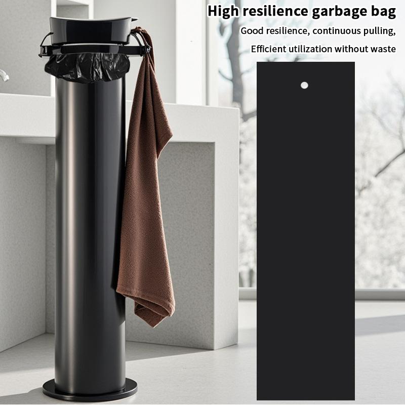 Large Capacity Coffee Knock Bucket With Towels Espresso Coffee Grounds Container Floor Collector Standing Tall Knock Trash Can