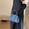 Lässige Schultertasche Kleine Tasche Damentasche 2024 Neue einfache Textur Umhängetasche Mode Handtasche Kleine quadratische Tasche