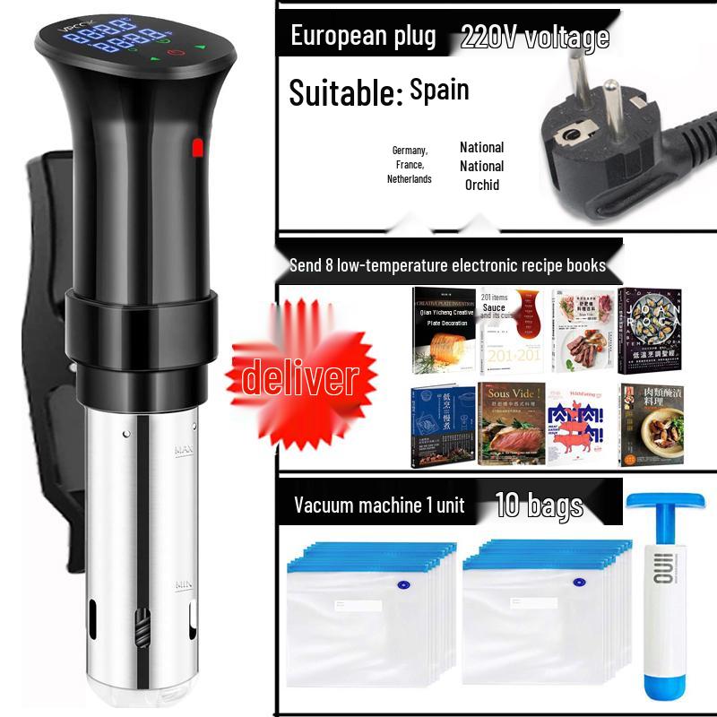 Spanish Sous Vide Slow Cooker for Molecular Gastronomy with Timer