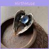 Artistic Jewelry Wing Gemstone Detailing Contemporary Style Gift Decoration Use