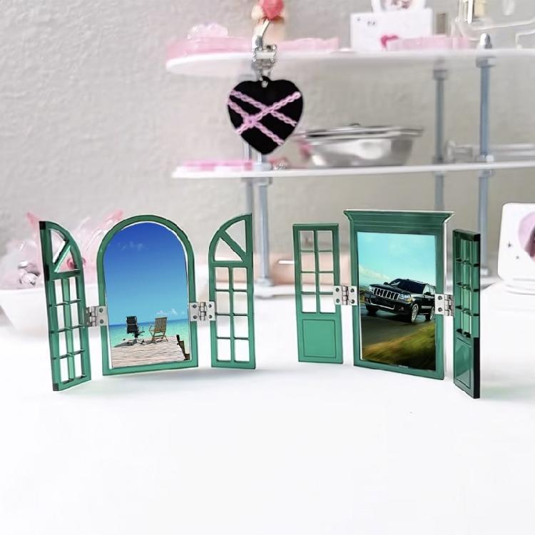 2Pcs Photo Frame Silicone Mold Window Picture Frame Mold for DIY Crafts Making