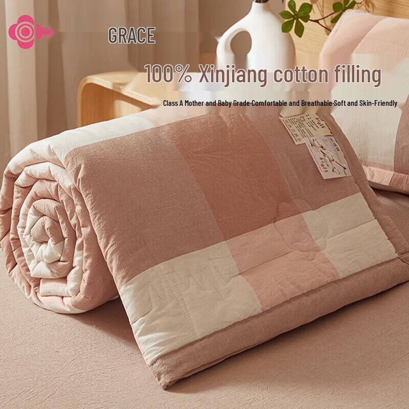 Grace Xinjiang Cotton Lightweight Summer Quilt