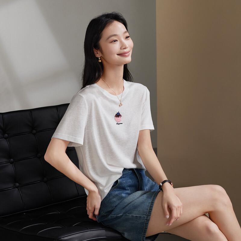 SOFSIL 2026 Summer Round Neck Short Sleeve T-Shirt