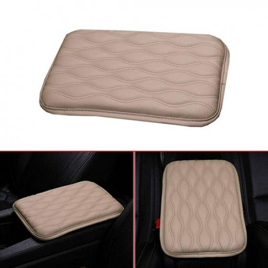 Car Armrest Pad Covers PU Center Console Box Leather Cushion Mat Accessories